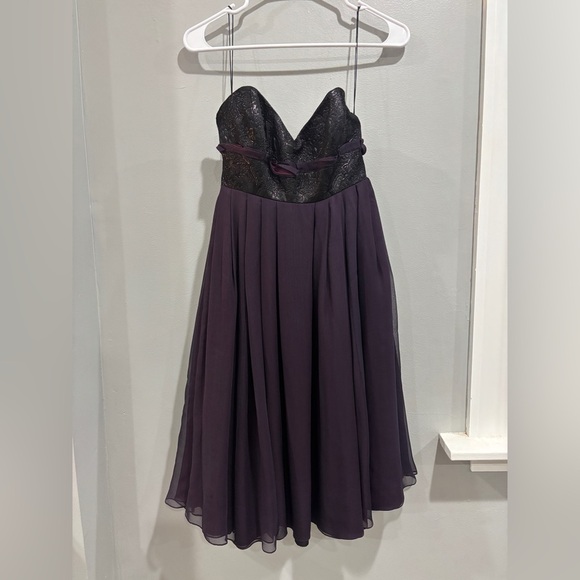 Jason Wu 100% Silk Made in USA Strapless Corset A line dress event size 6 - Picture 1 of 9